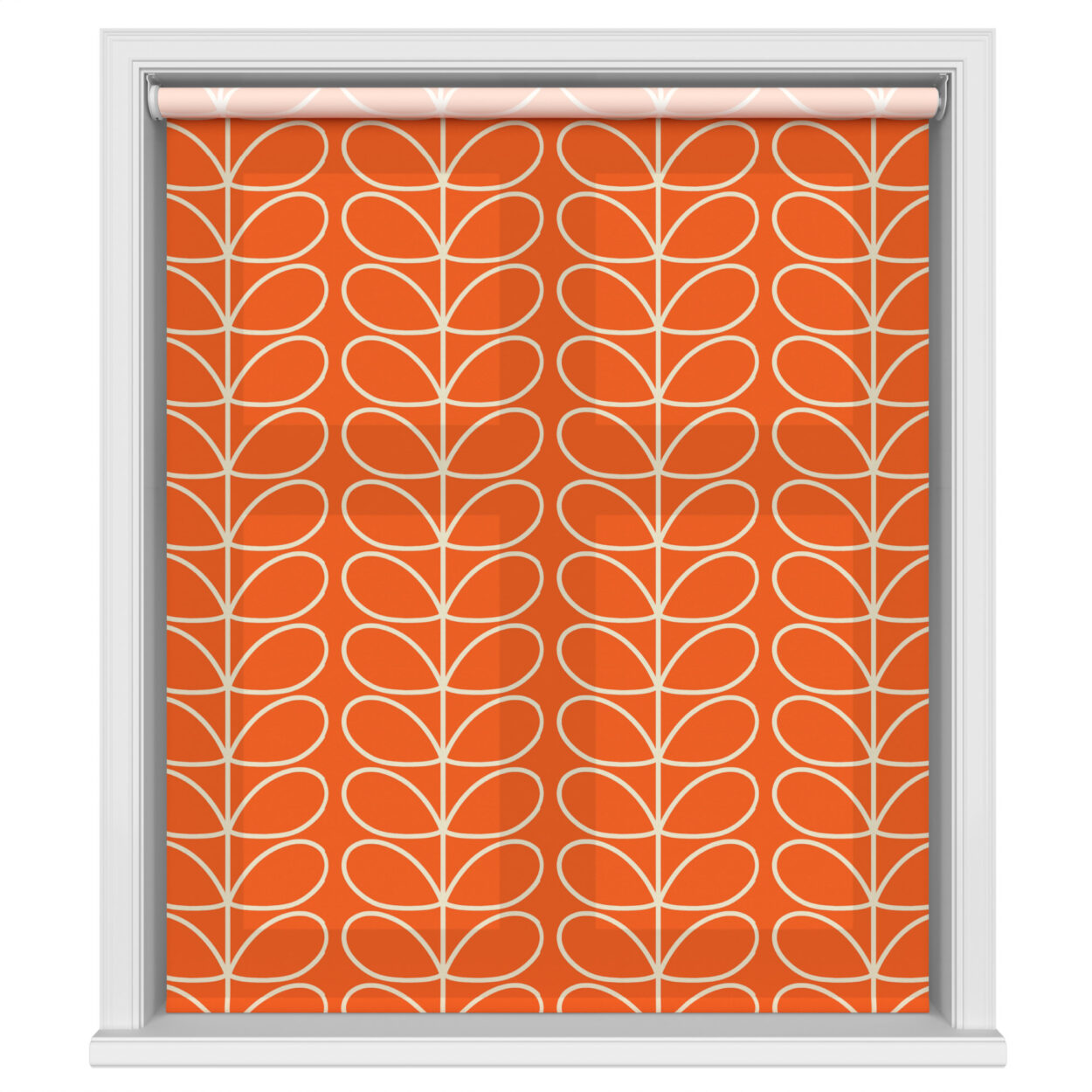 Orla Kiely Jumbo Linear Stem Persimmon Motorised - Image 2