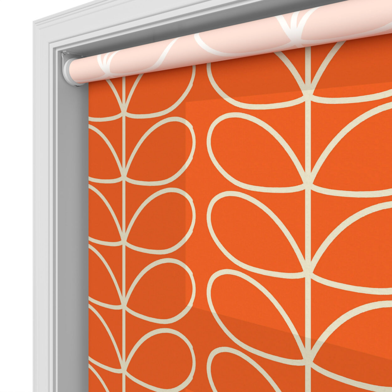 Orla Kiely Jumbo Linear Stem Persimmon Motorised - Image 4