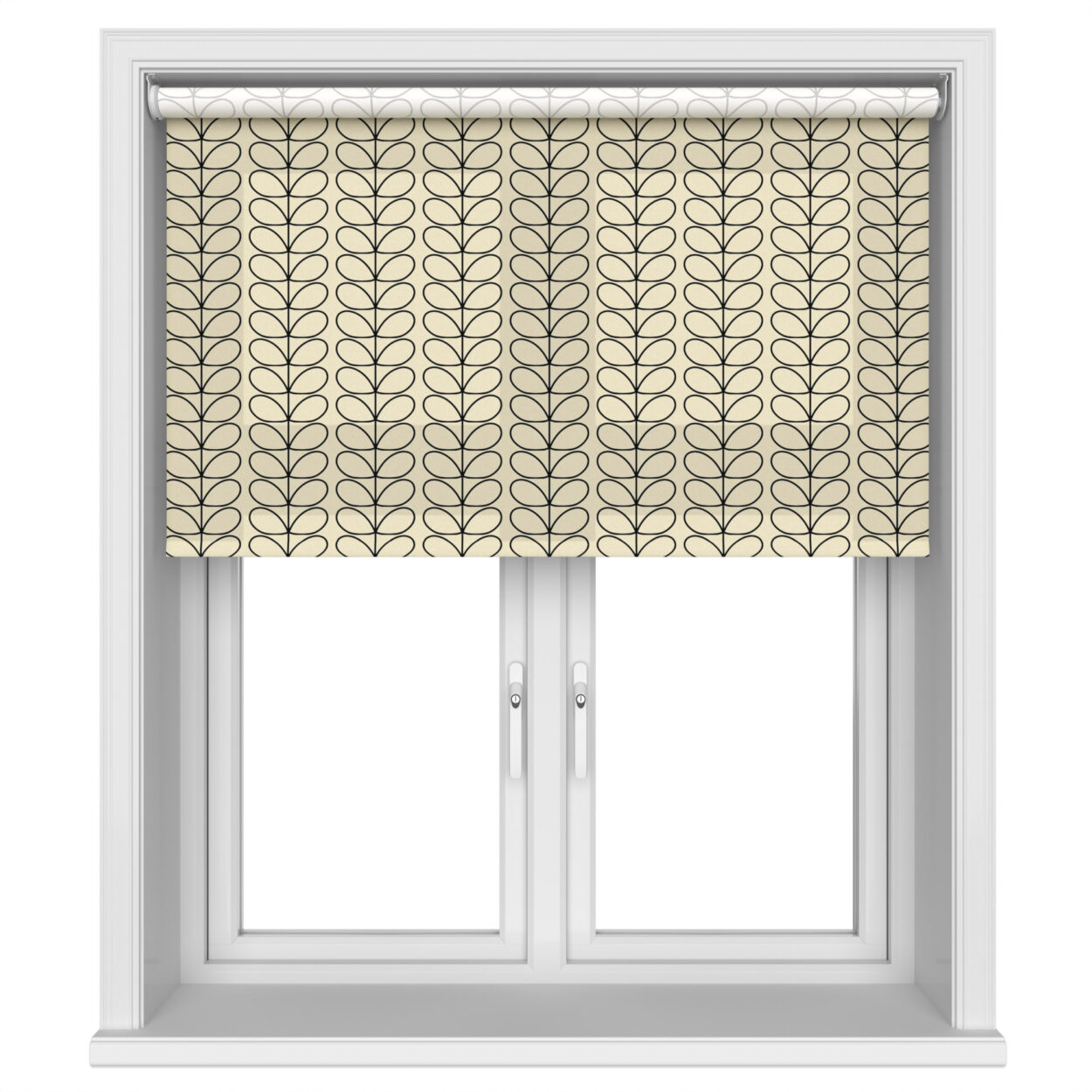 Orla Kiely Linear Stem Black Motorised