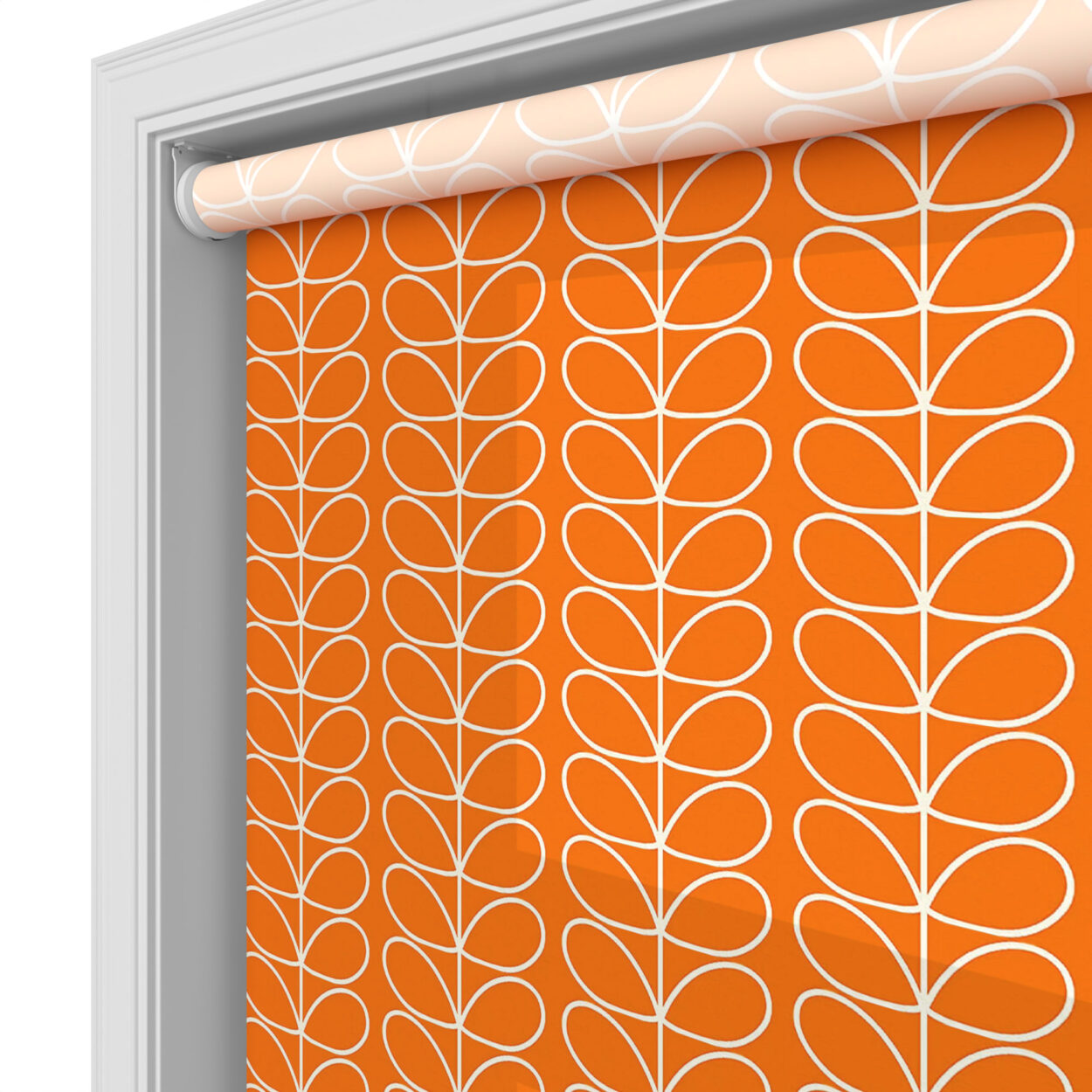 Orla Kiely Linear Stem Persimmon Motorised - Image 4