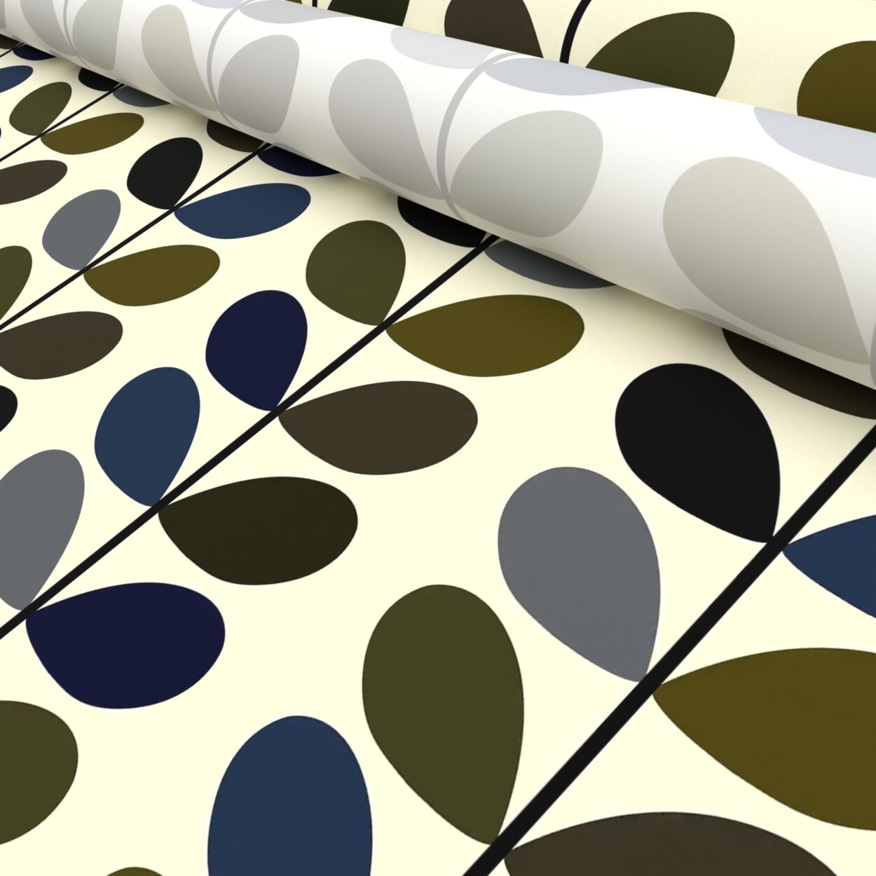 Orla Kiely Multi Stem Moss - Image 5