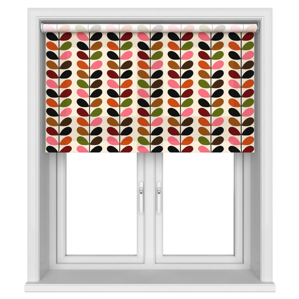 Orla Kiely Multi Stem Pink & Red Motorised