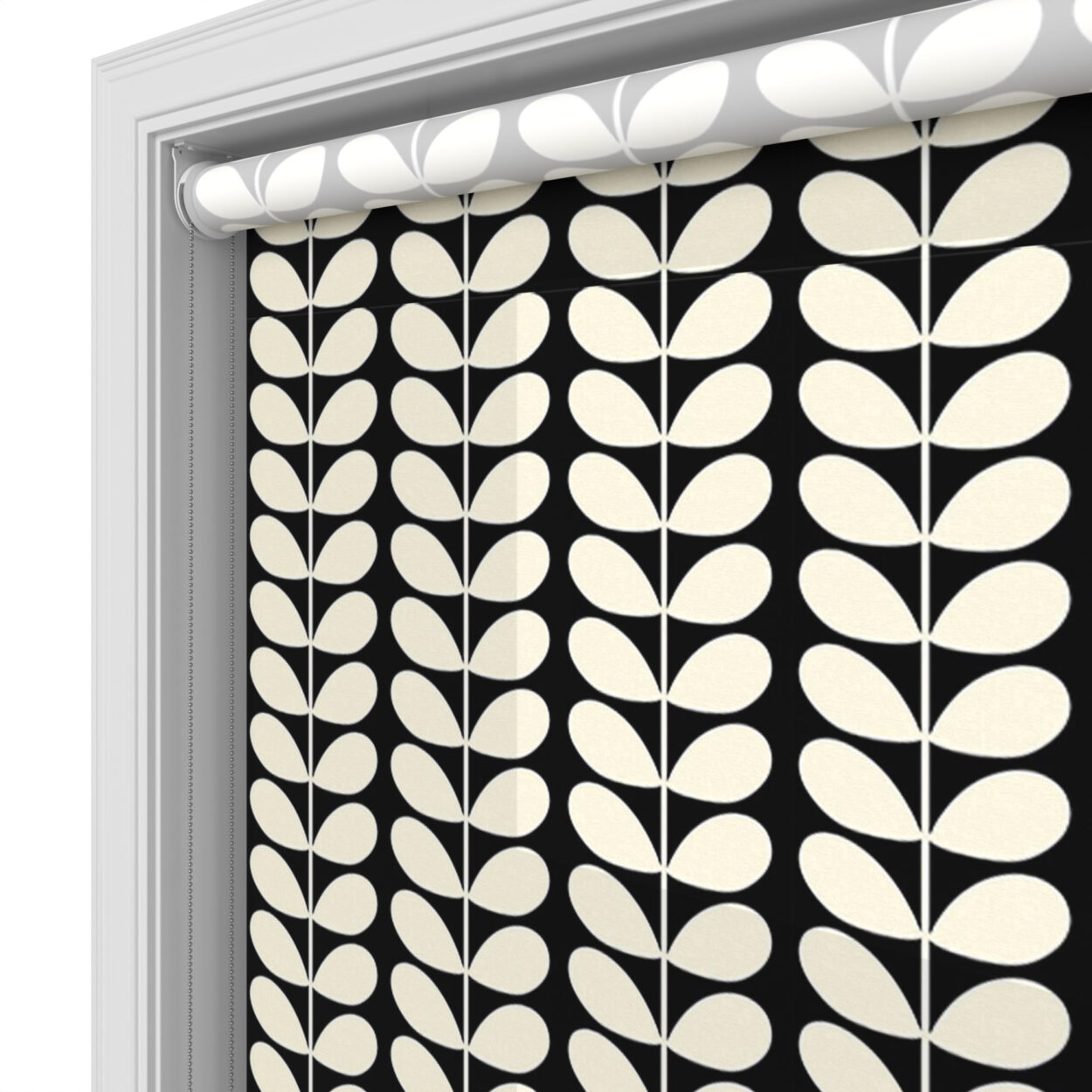 Orla Kiely Solid Stem Black - Image 4