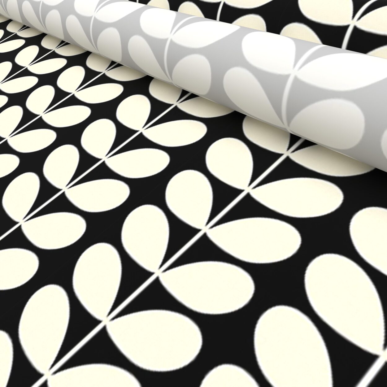 Orla Kiely Solid Stem Black - Image 5