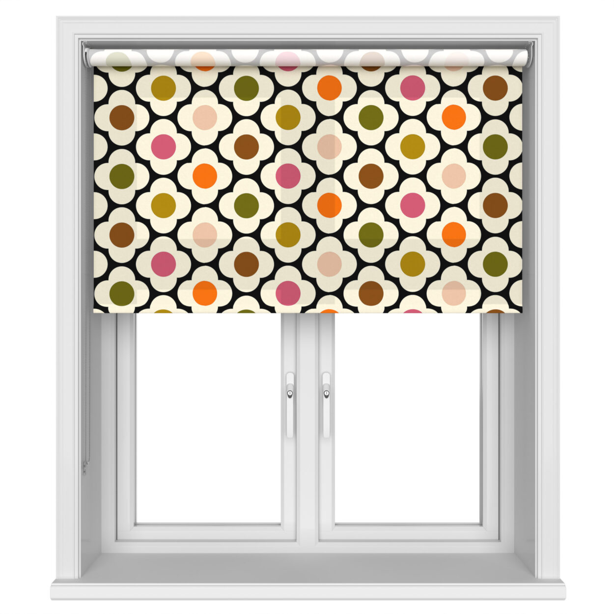 Orla Kiely Spot Flower Red Multi