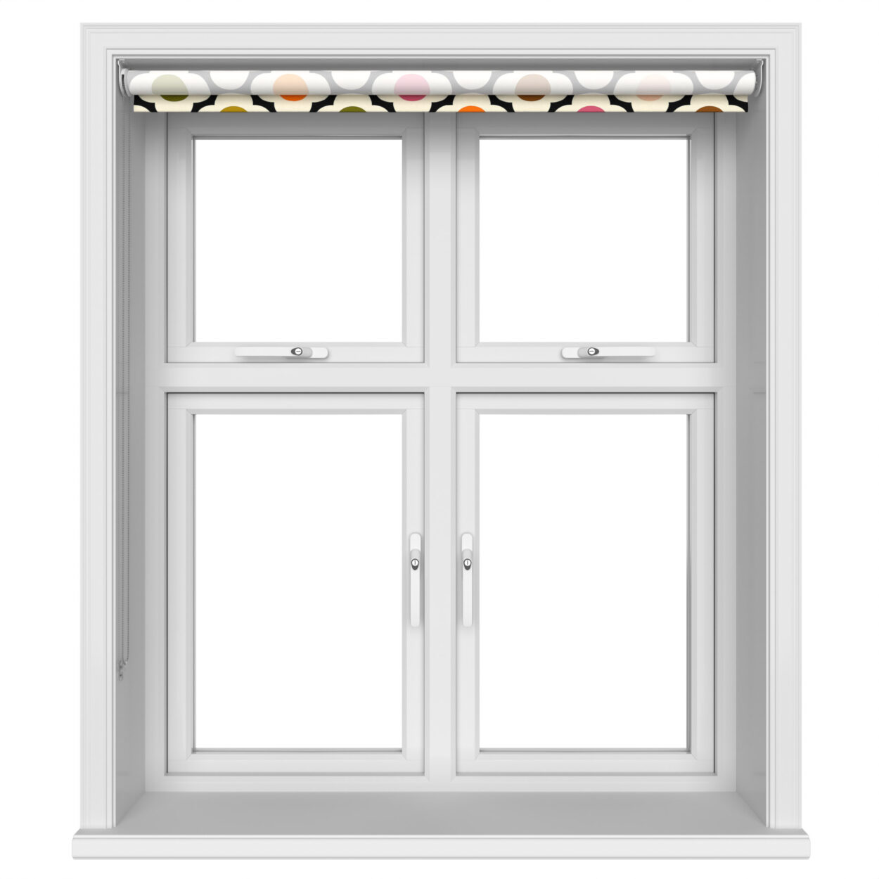 Orla Kiely Spot Flower Red Multi - Image 3