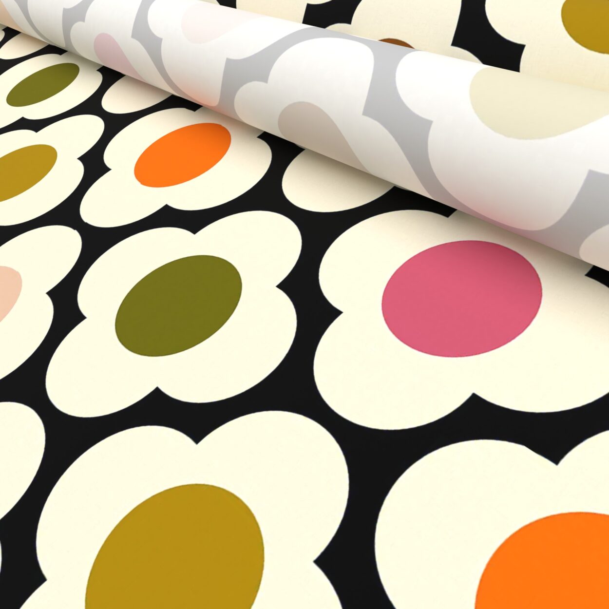 Orla Kiely Spot Flower Red Multi - Image 5