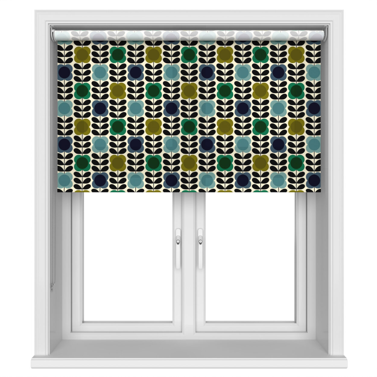 Orla Kiely Spot Flower Stem Blue & Green