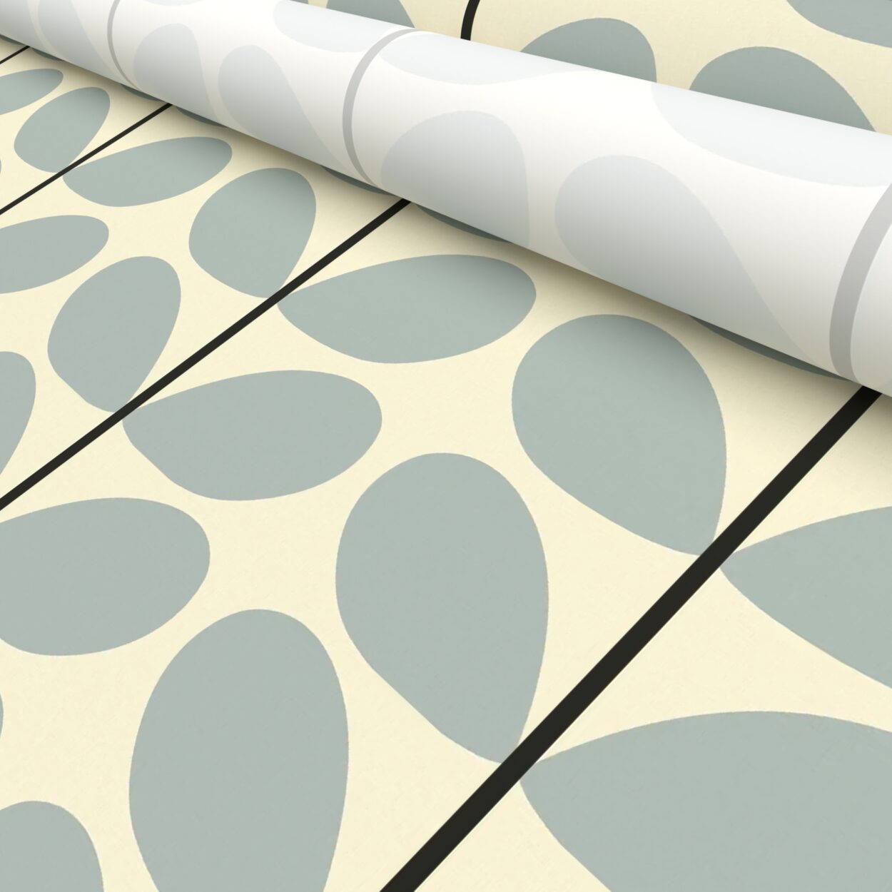 Orla Kiely Two Colour Powder Blue - Image 5