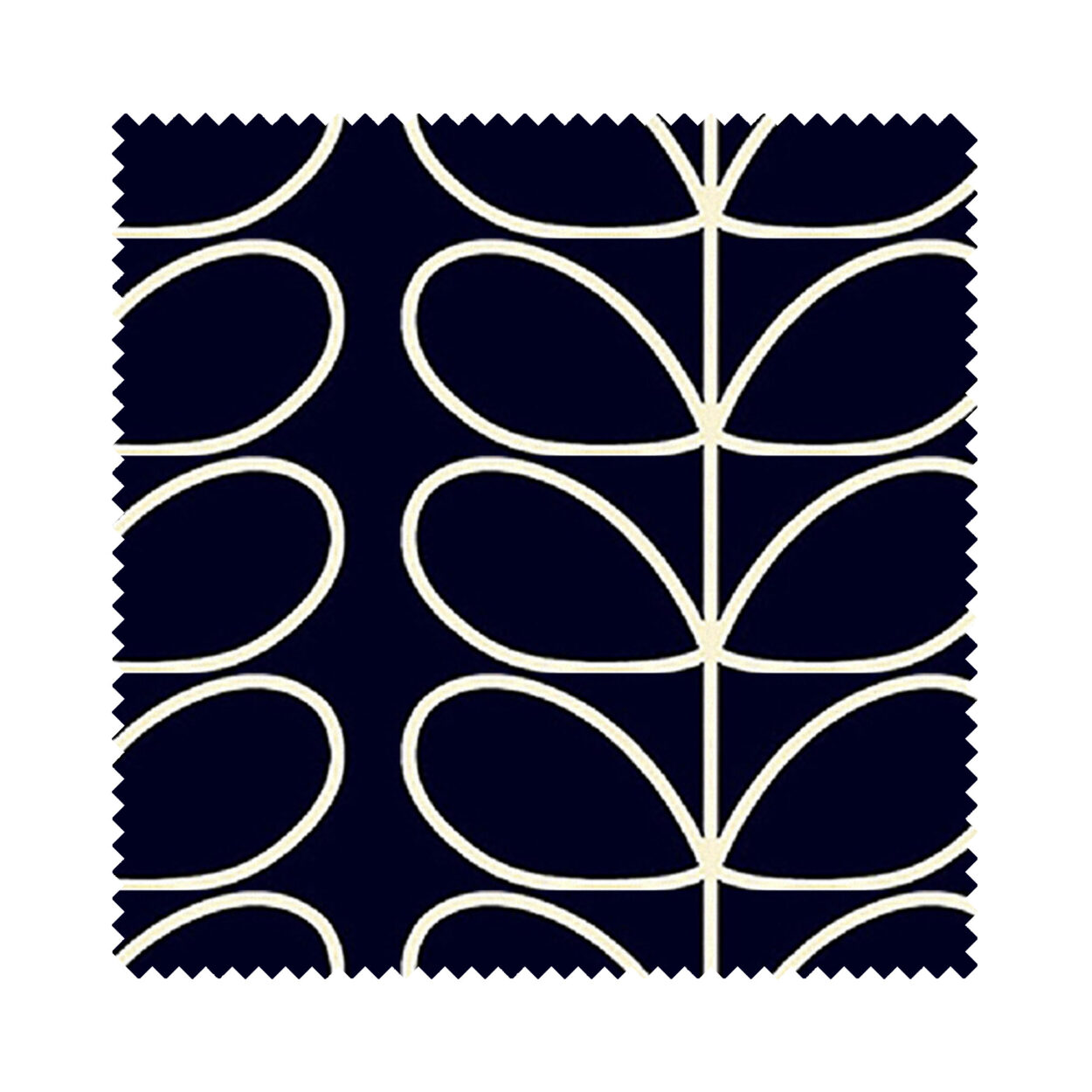 Orla Kiely Linear Stem Navy Whale - Image 6