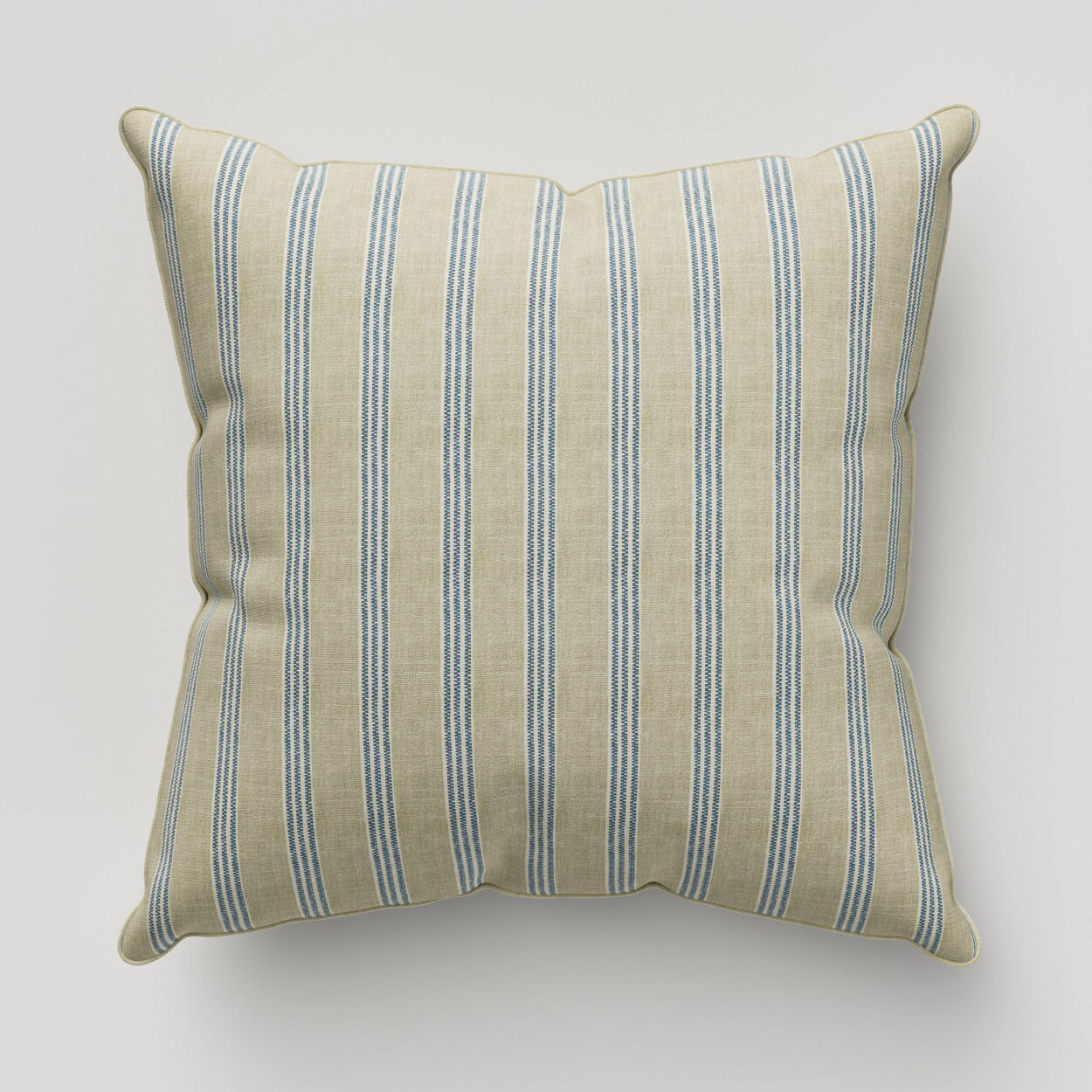 Emily Bond George Stripe Indigo Cushion