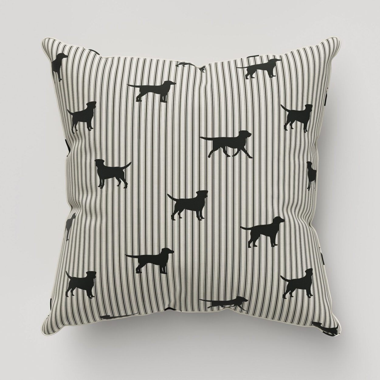 Emily Bond Marley Coal Cushion