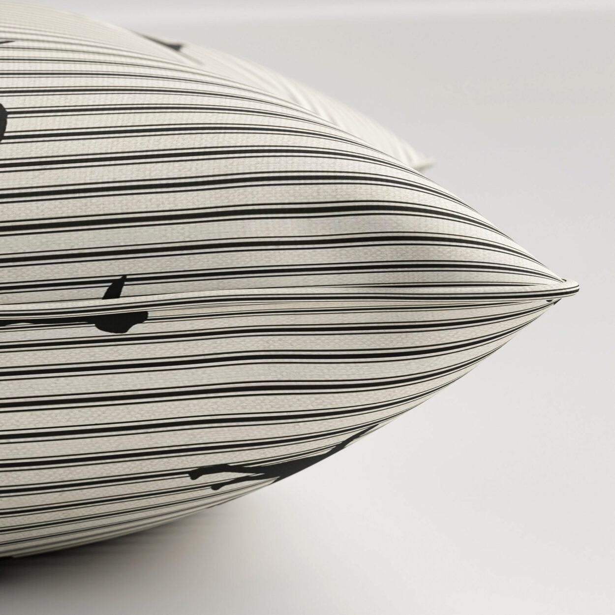 Emily Bond Marley Coal Cushion - Image 3