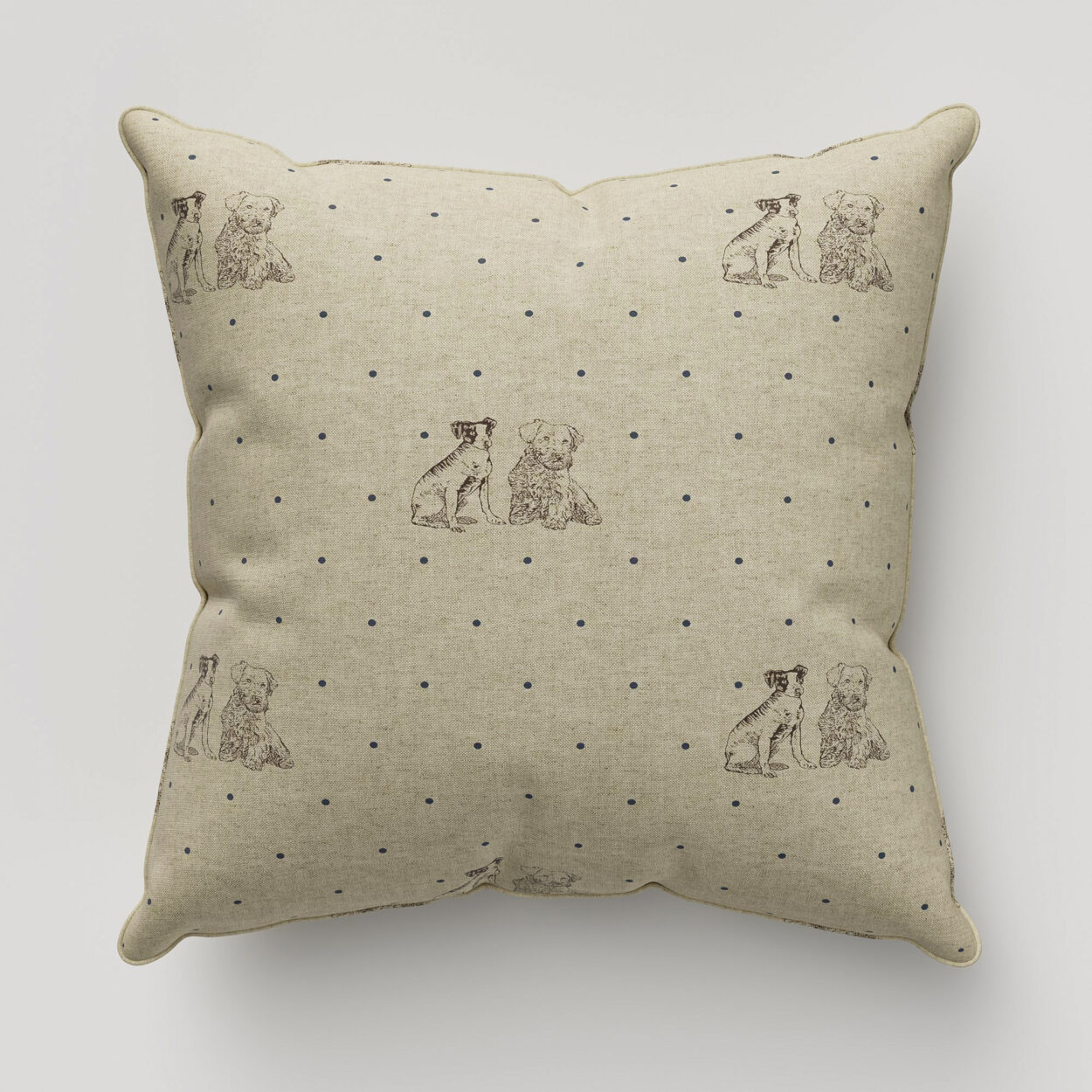 Emily Bond Millie Indigo Cushion