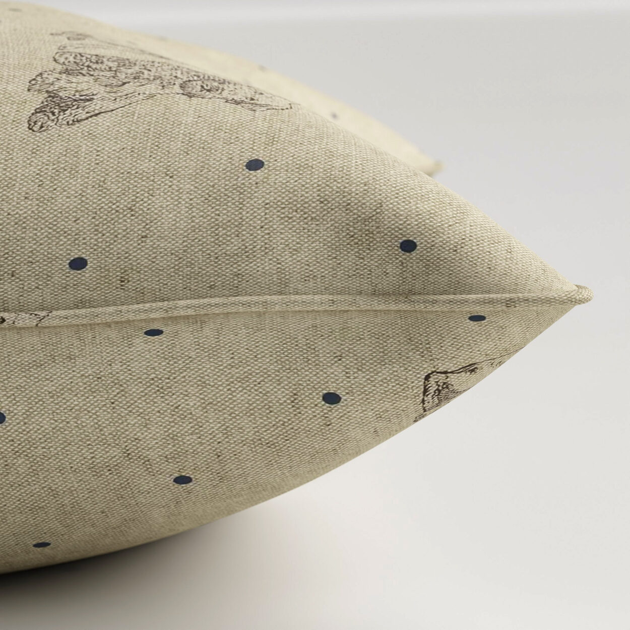 Emily Bond Millie Indigo Cushion - Image 3