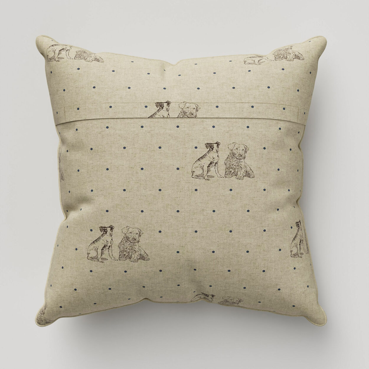 Emily Bond Millie Indigo Cushion - Image 4