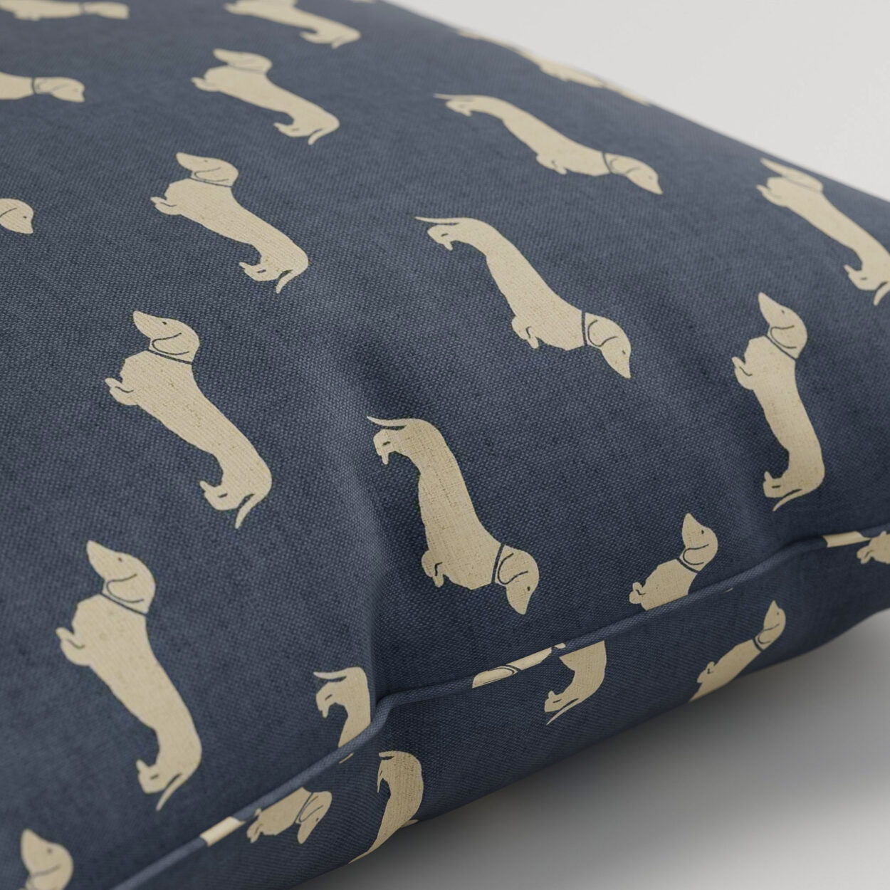 Emily Bond Peggy Indigo Cushion - Image 2