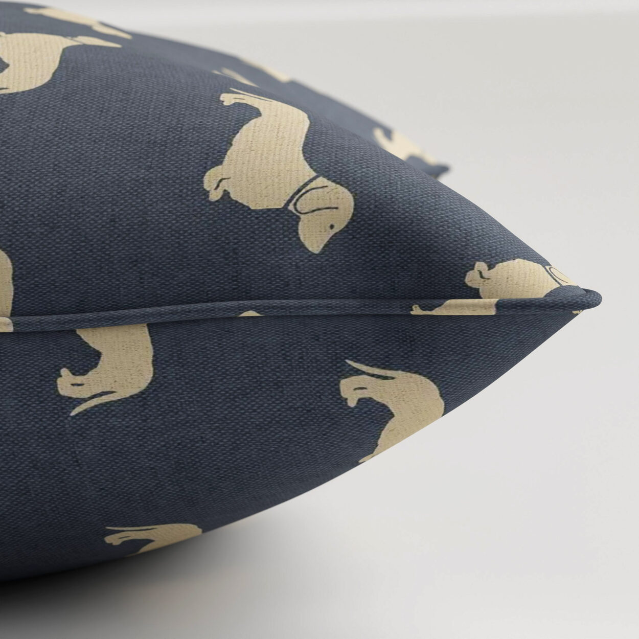 Emily Bond Peggy Indigo Cushion - Image 3