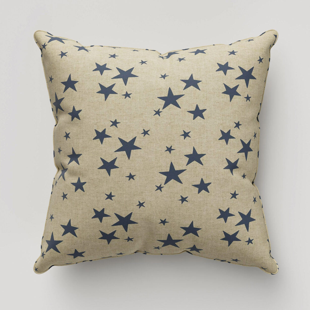 Emily Bond St Maws Indigo Cushion