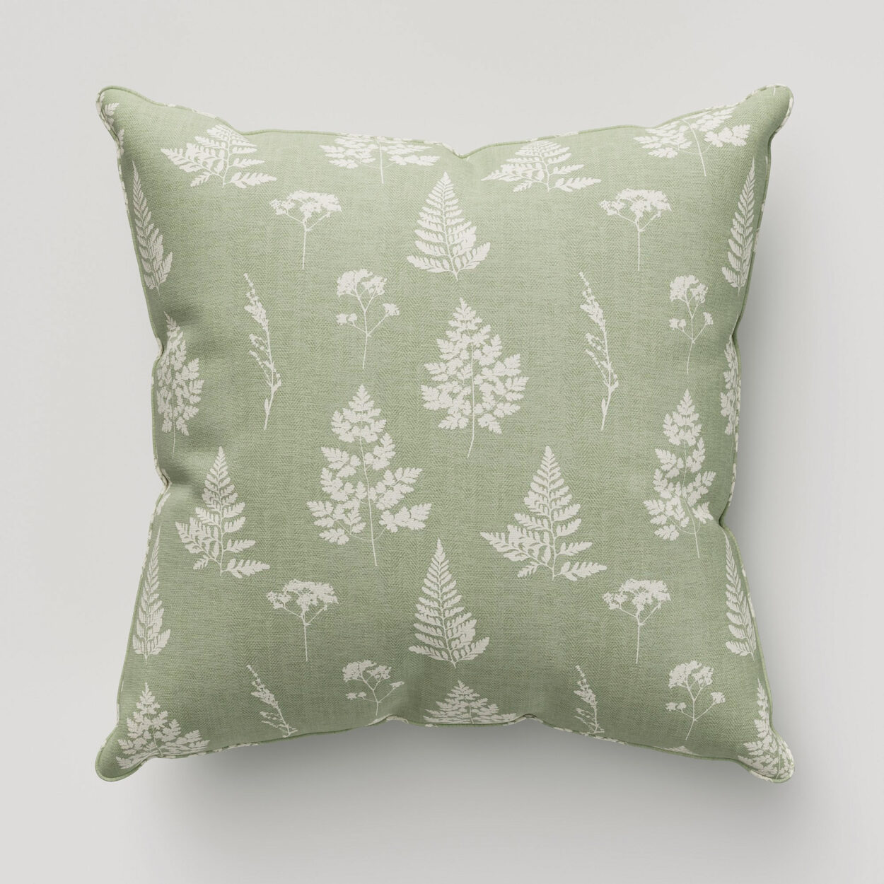 Emily Bond Tynesfield Sage Cushion