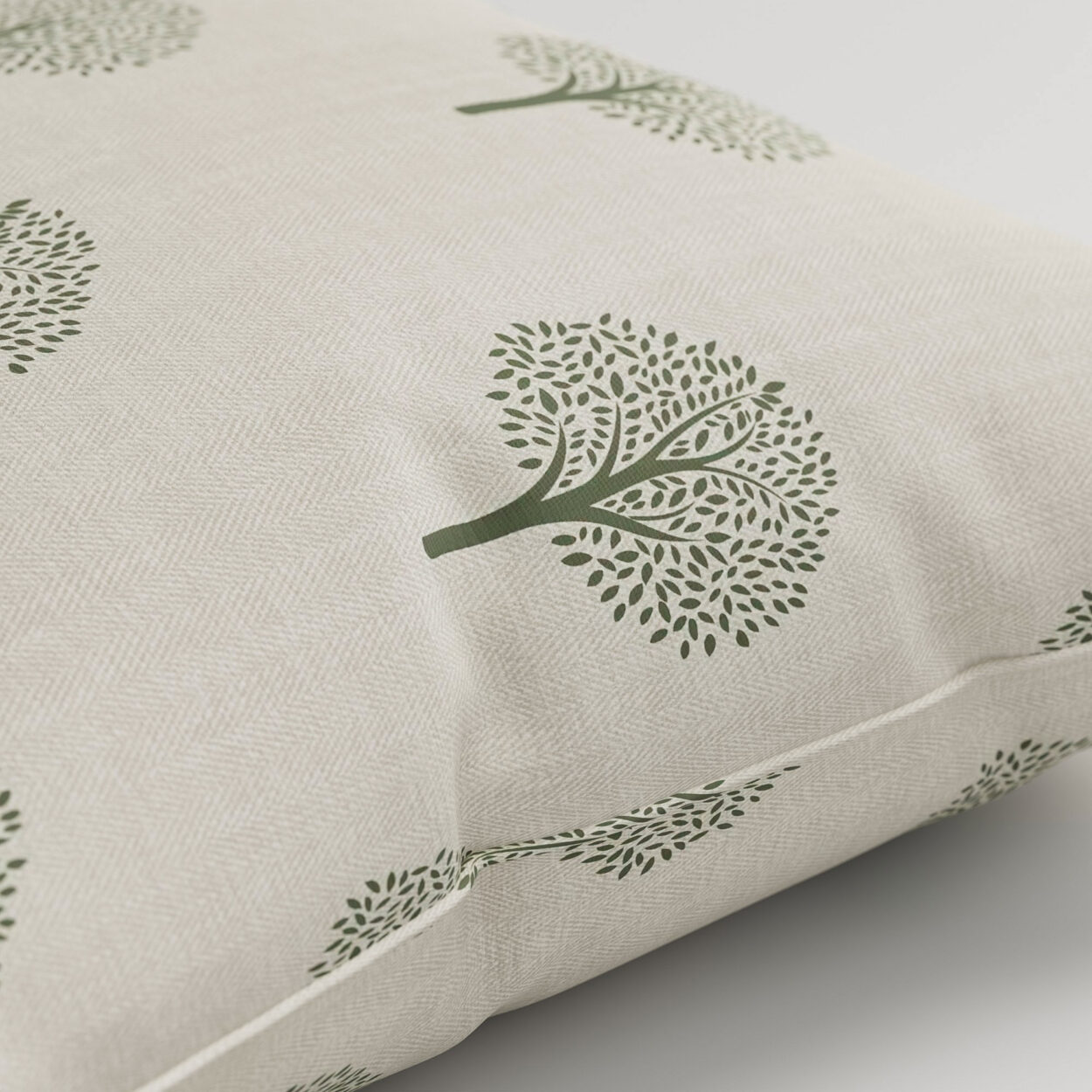 Emily Bond Yew Tree Fern Cushion - Image 2