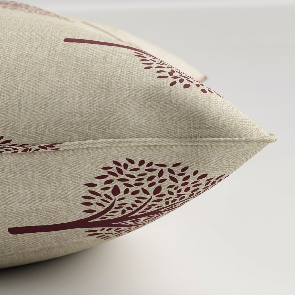 Emily Bond Yew Tree Mulberry Cushion - Image 3