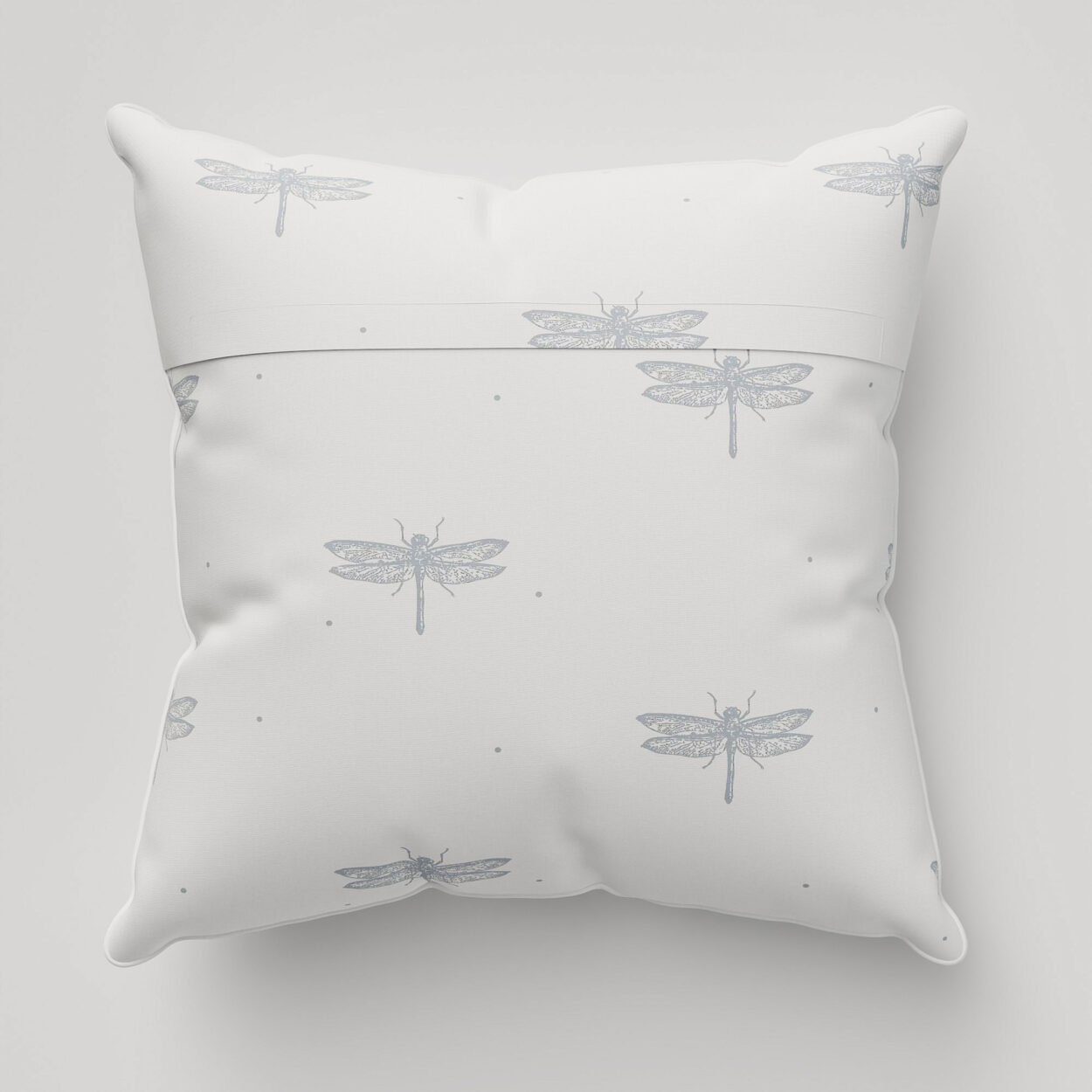 Sara Miller Dragonfly White Cushion - Image 4