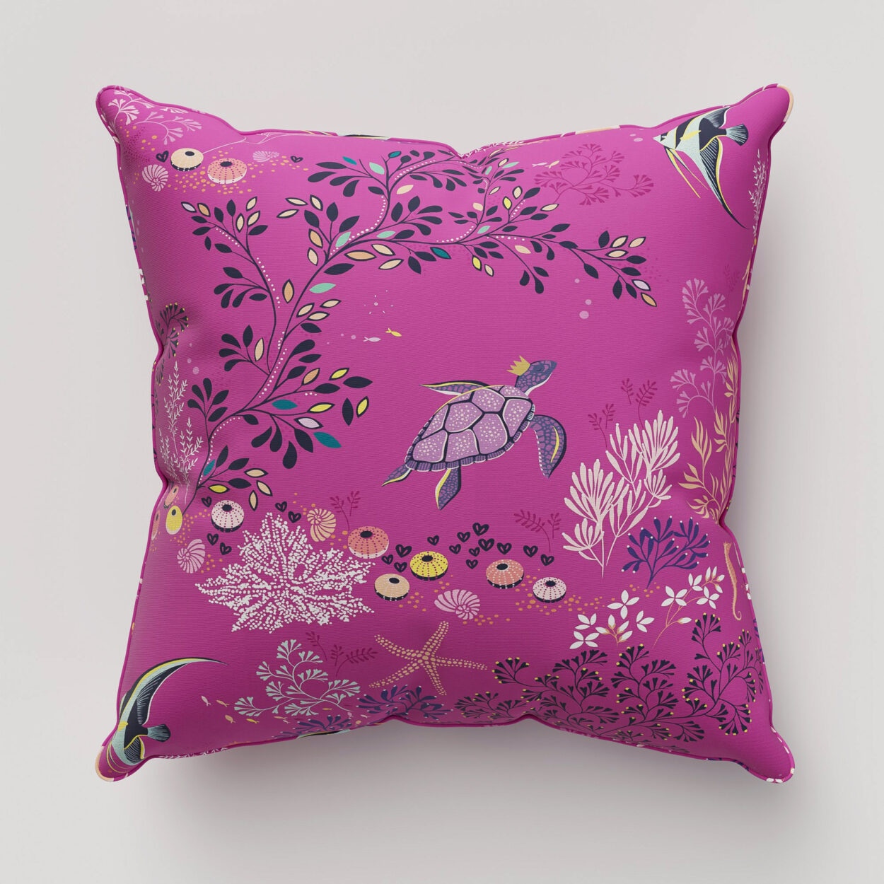 Sara Miller Underwater Mauve Cushion