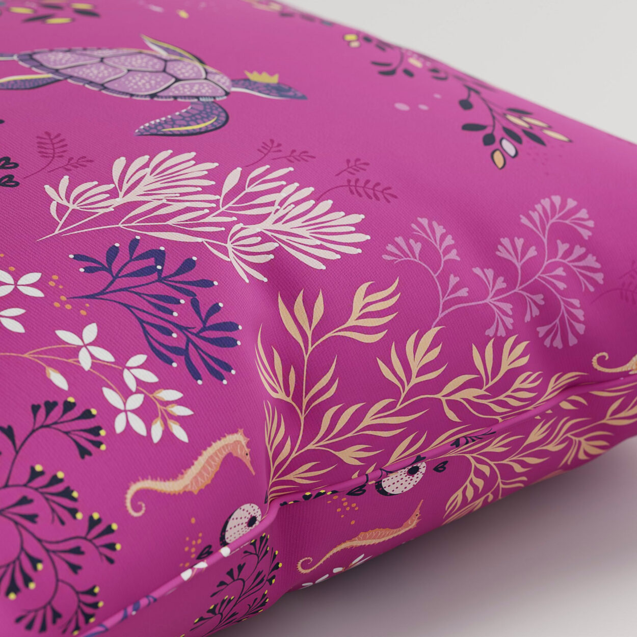 Sara Miller Underwater Mauve Cushion - Image 2