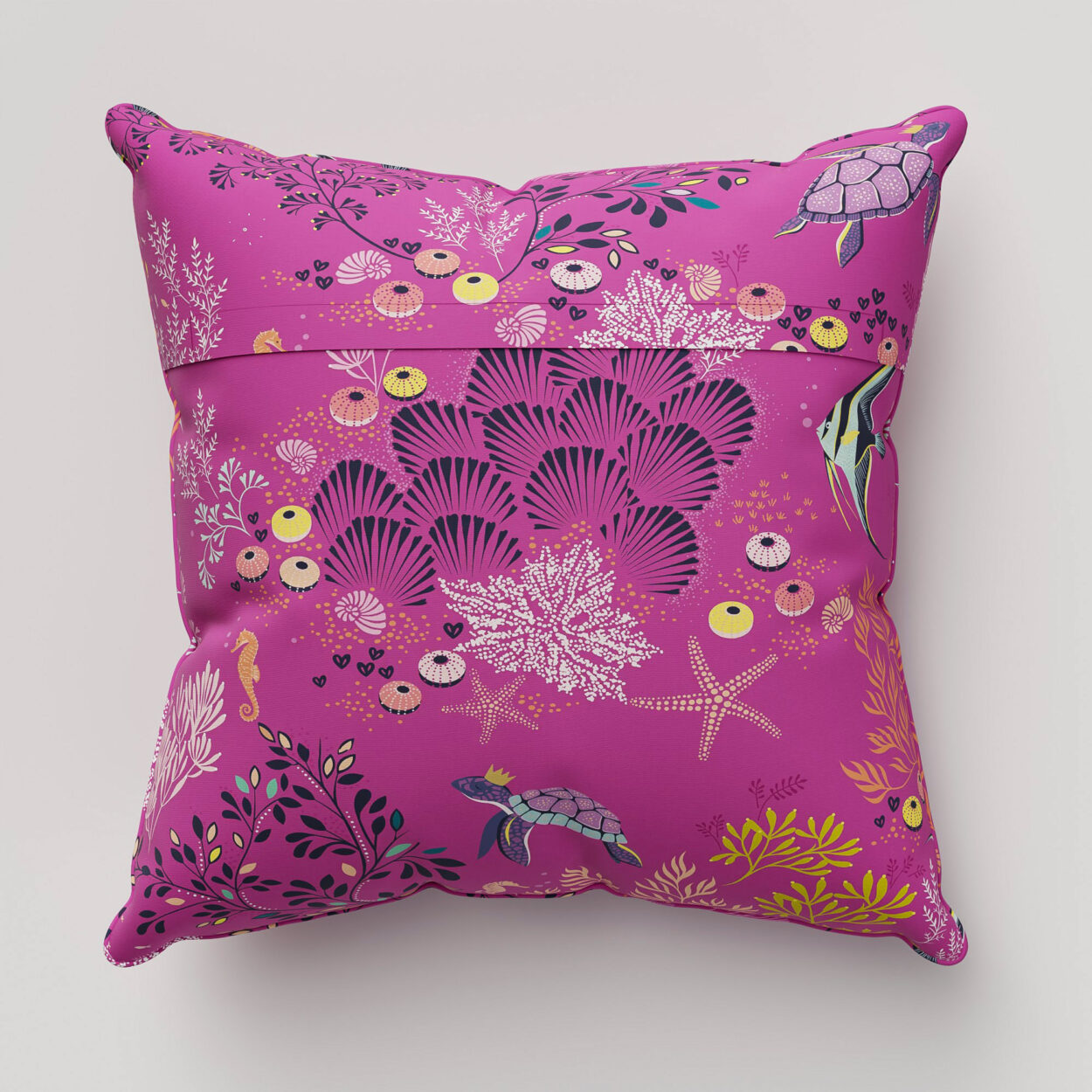 Sara Miller Underwater Mauve Cushion - Image 4