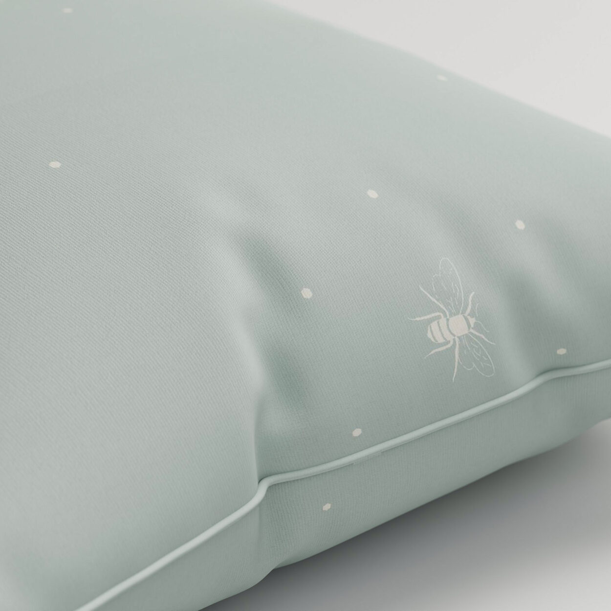 Sophie Allport Bee Duckegg Cushion - Image 2