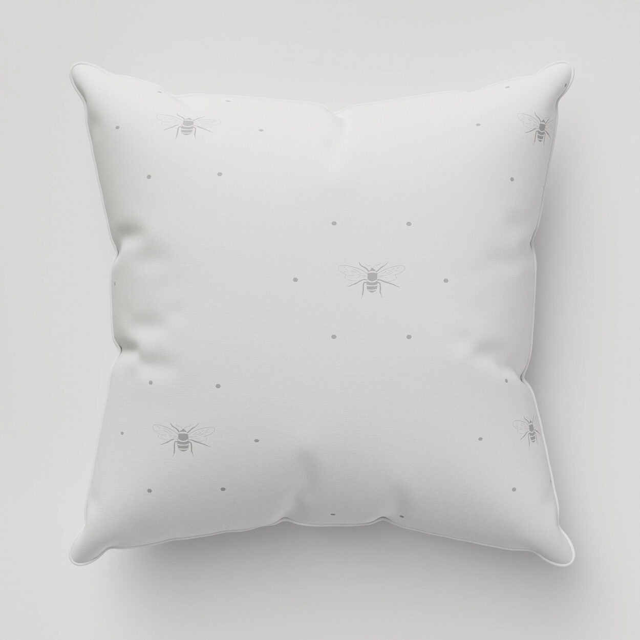 Sophie Allport Bee Grey Cushion