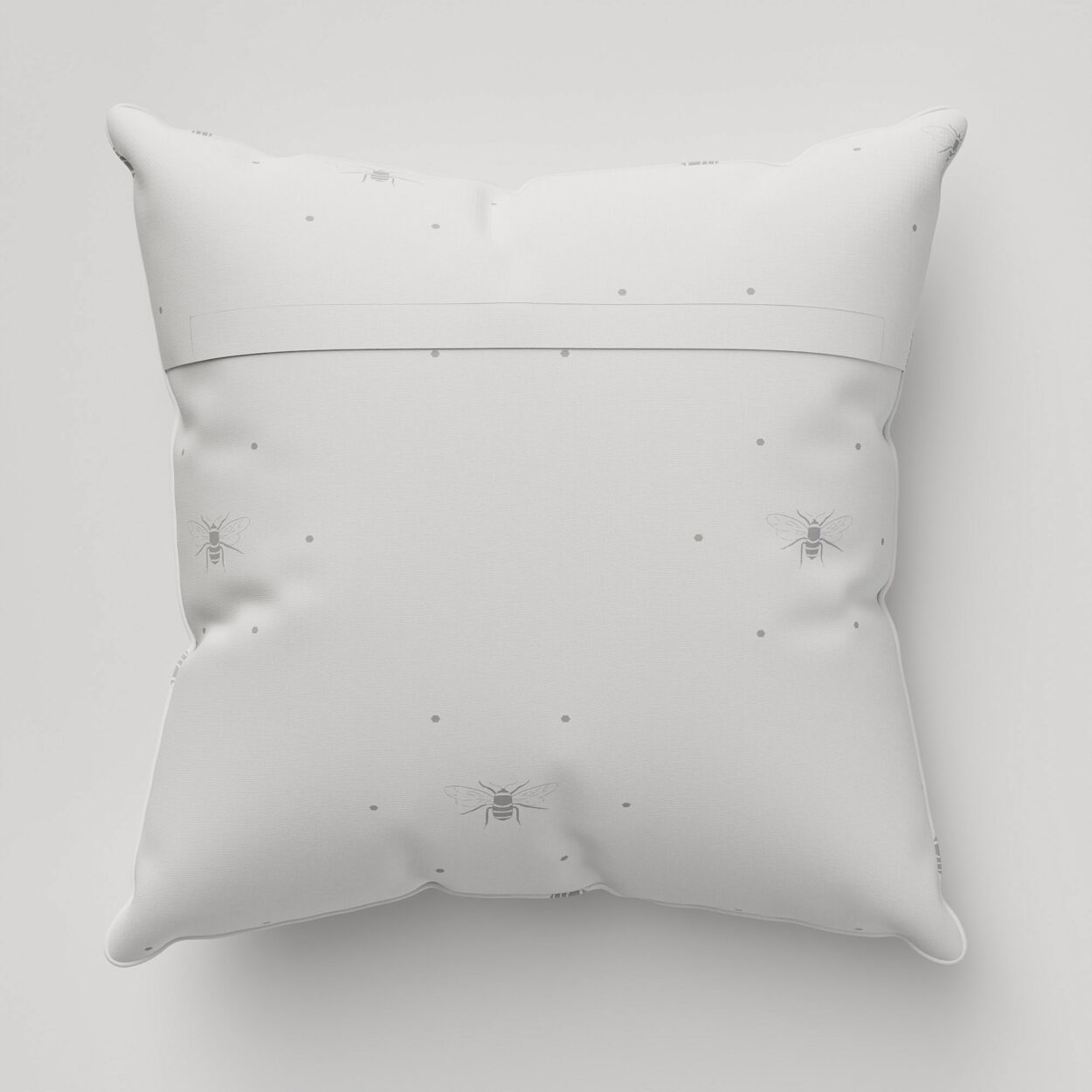 Sophie Allport Bee Grey Cushion - Image 4
