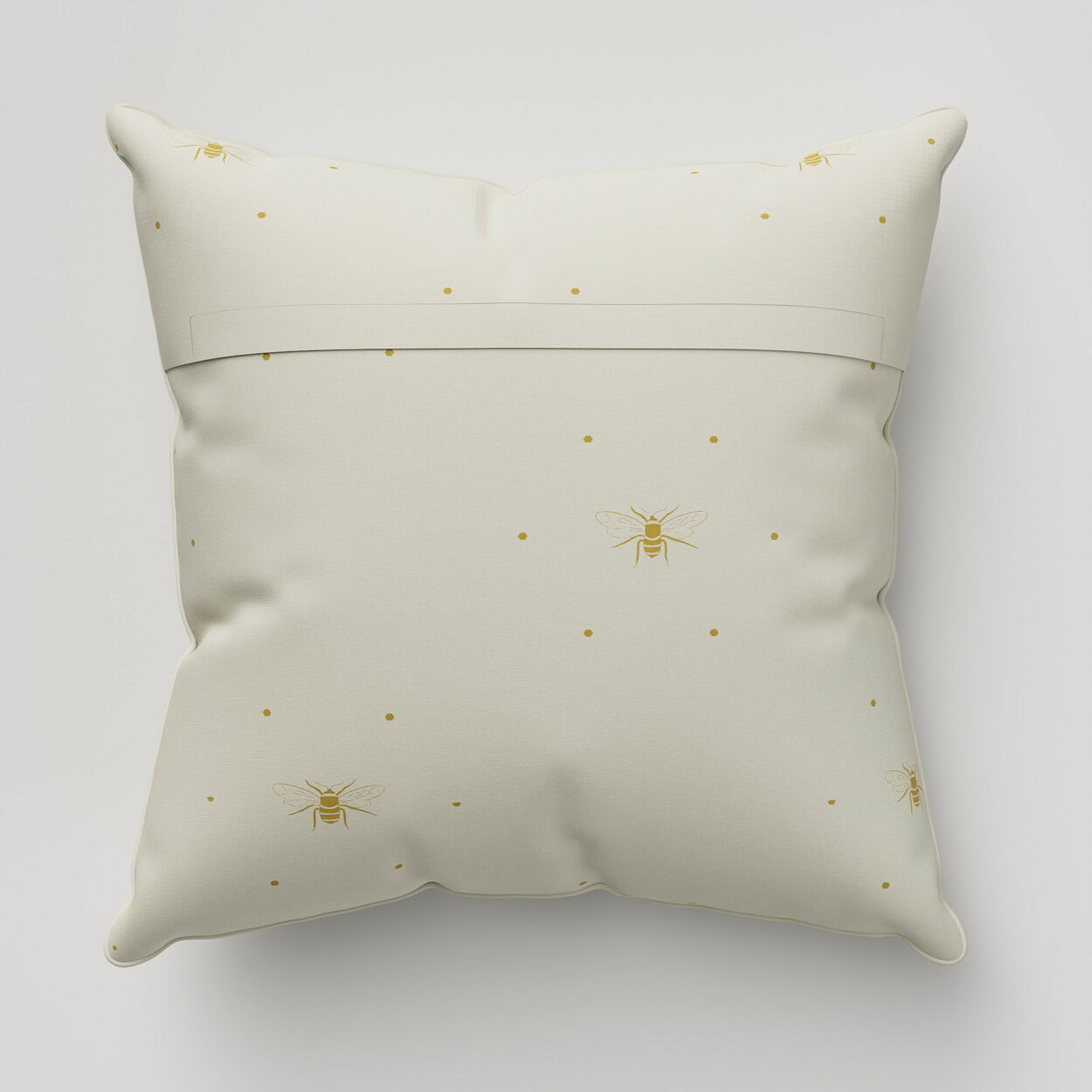 Sophie Allport Bee Ochre Cushion - Image 4