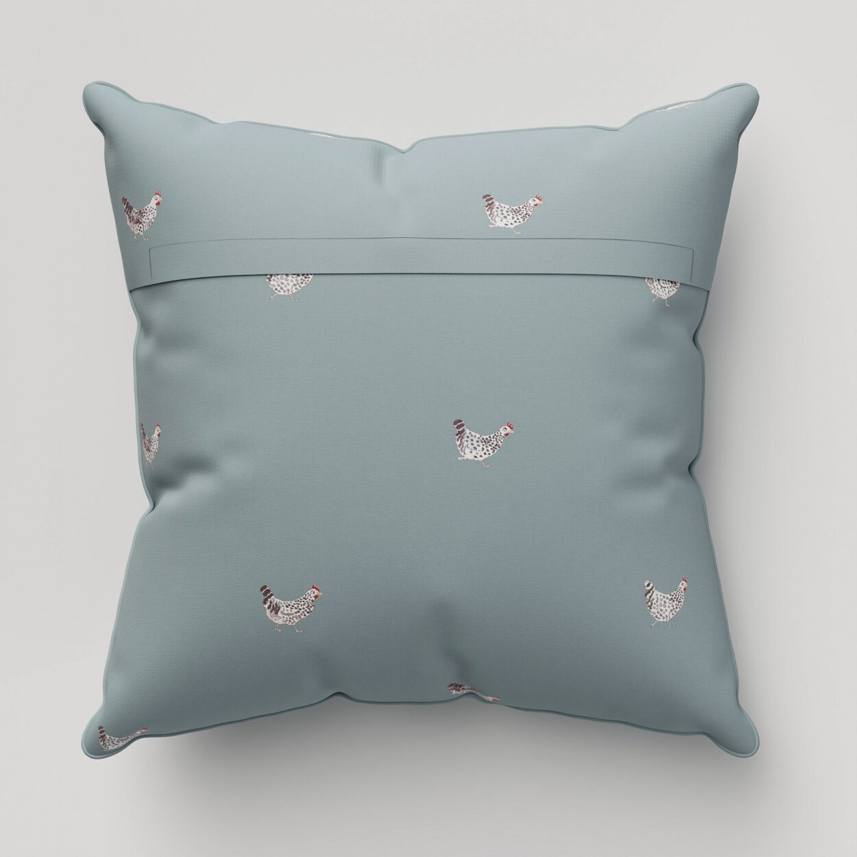 Sophie Allport Chicken Deep Duckegg Cushion - Image 4