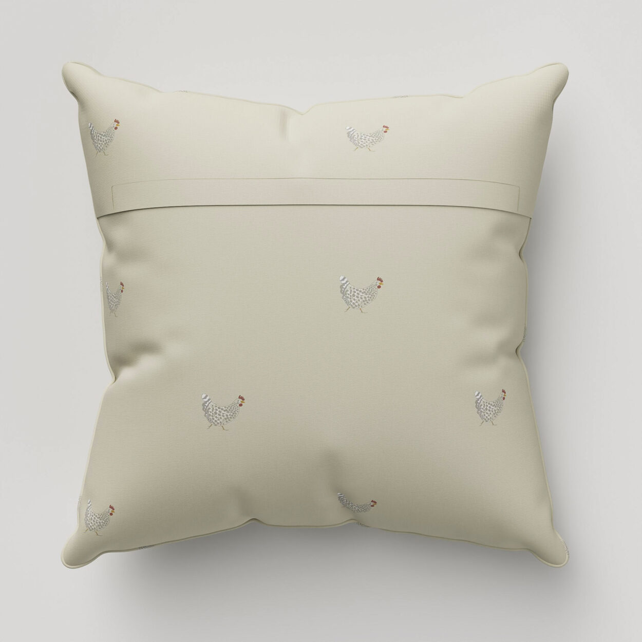 Sophie Allport Chicken Natural Cushion - Image 4
