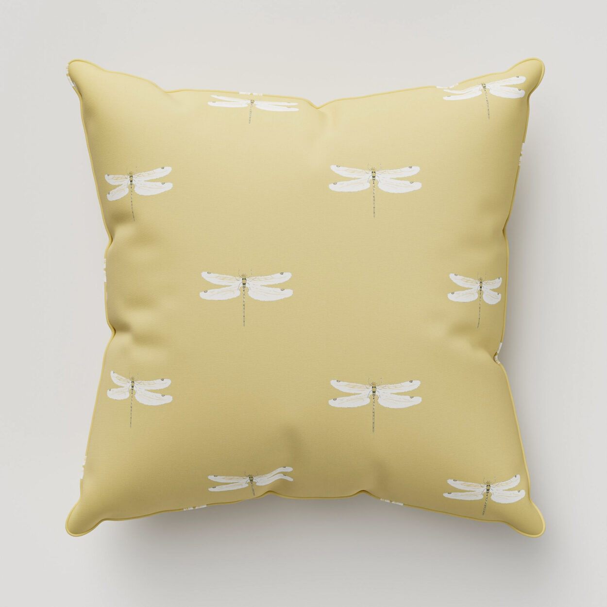 Sophie Allport Dragonfly Deep Mustard Cushion