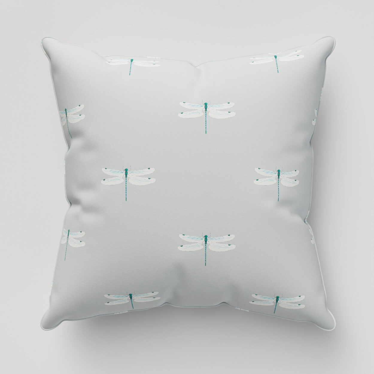 Sophie Allport Dragonfly Grey Blue Cushion