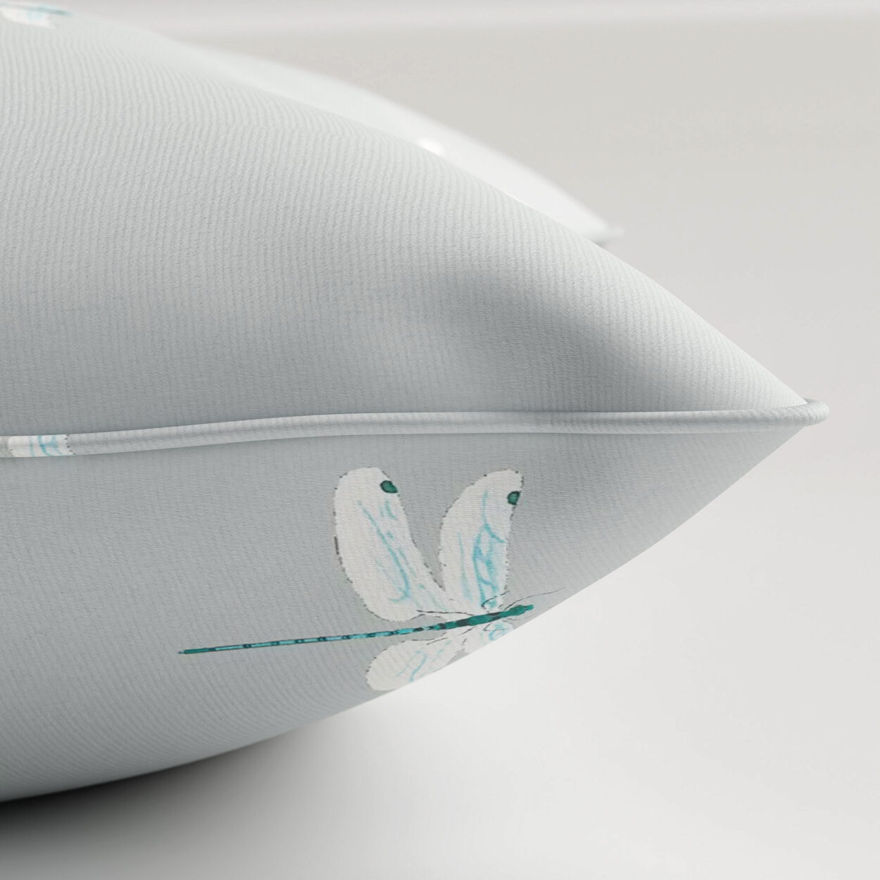 Sophie Allport Dragonfly Grey Blue Cushion - Image 3