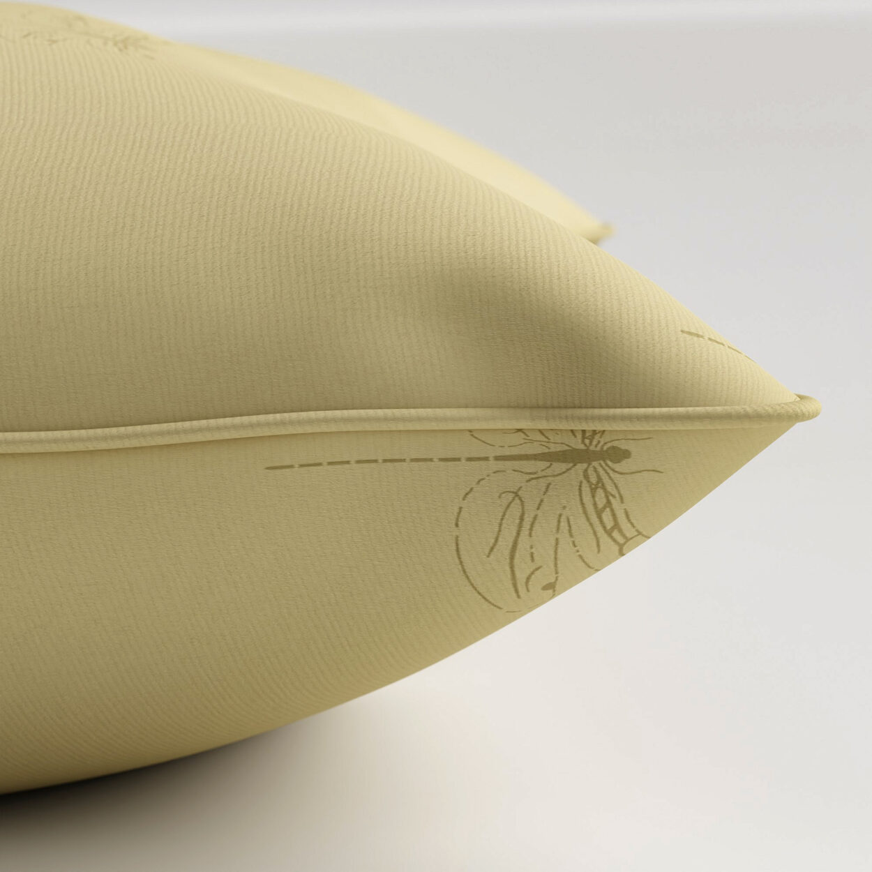 Sophie Allport Dragonfly Ochre Cushion - Image 3