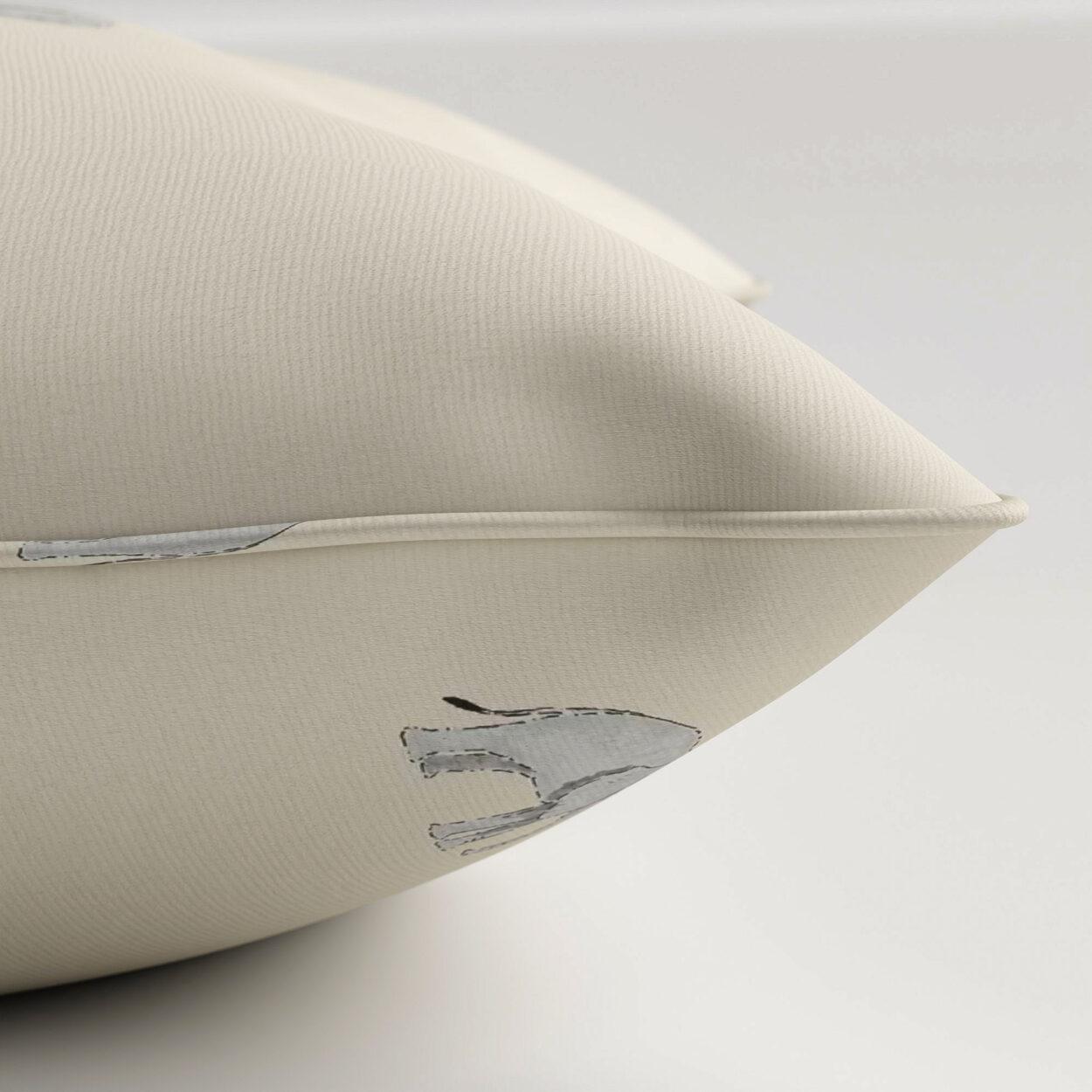 Sophie Allport Elephant Linen Cushion - Image 3