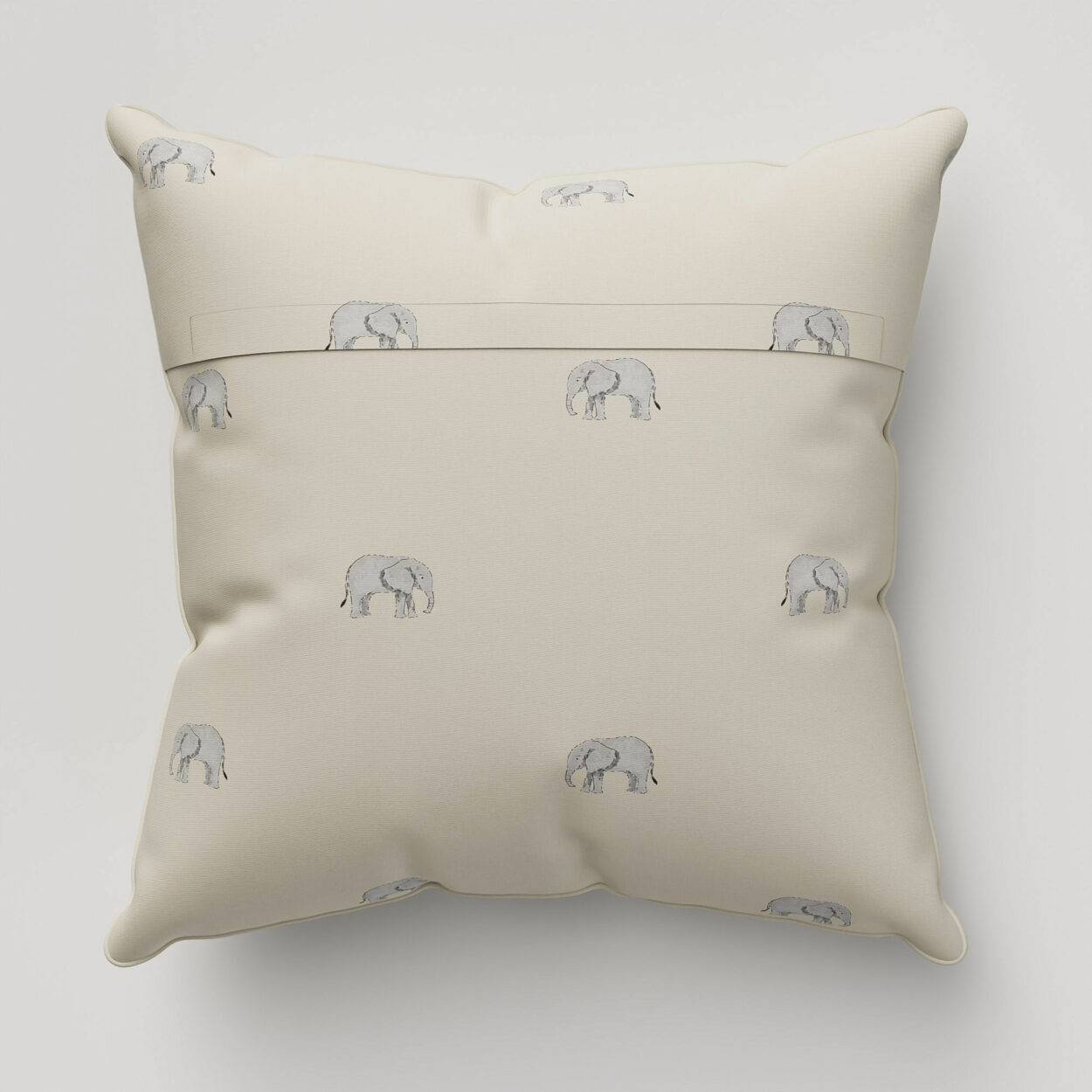 Sophie Allport Elephant Linen Cushion - Image 4