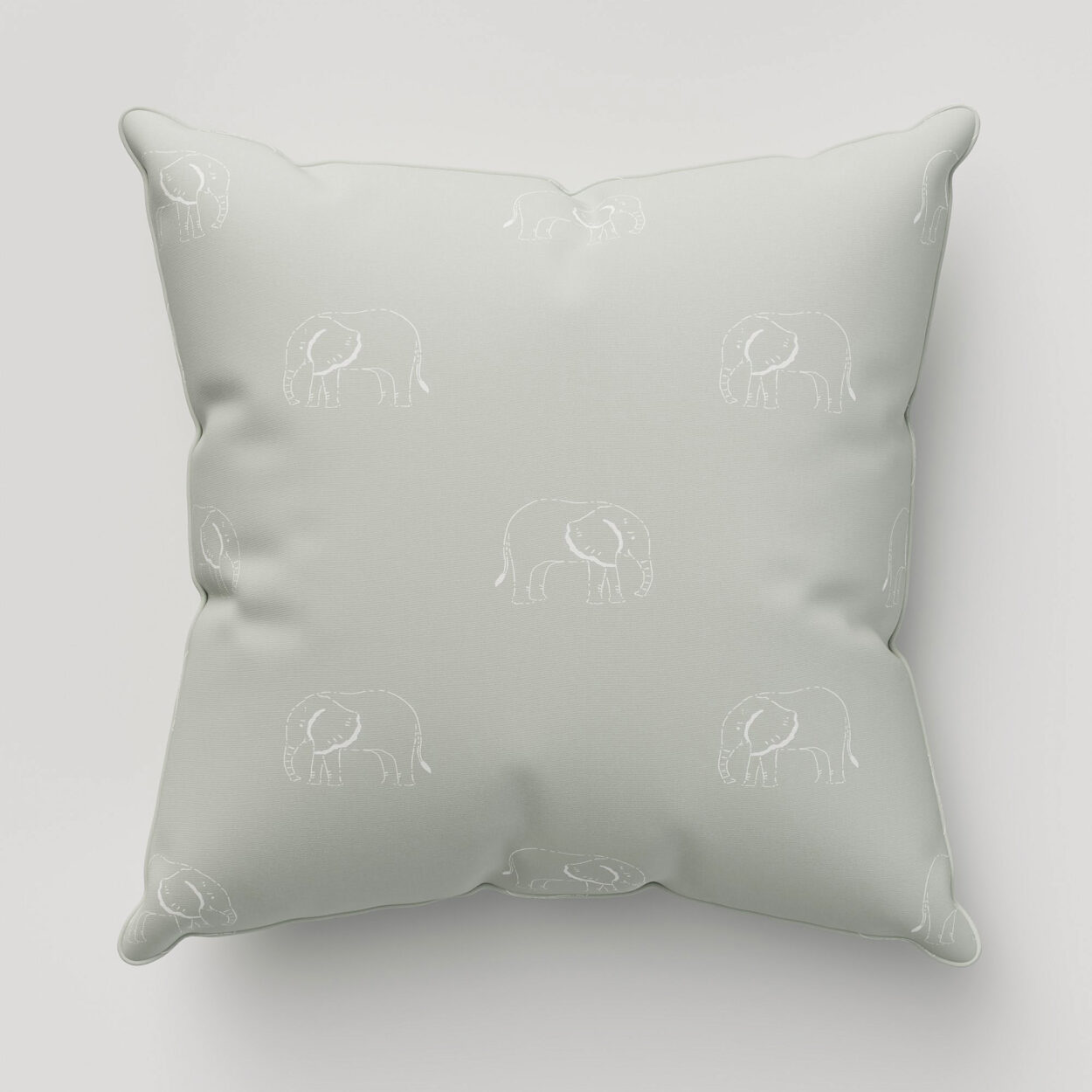 Sophie Allport Elephant Sage Cushion