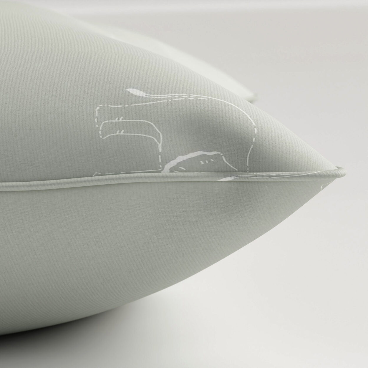 Sophie Allport Elephant Sage Cushion - Image 3