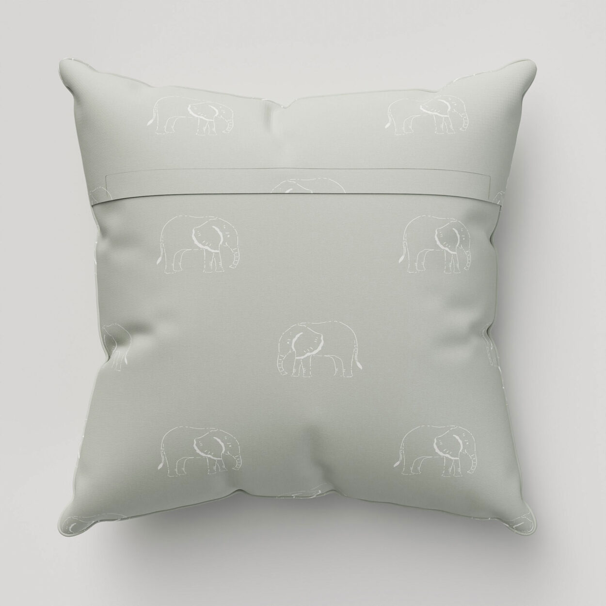 Sophie Allport Elephant Sage Cushion - Image 4