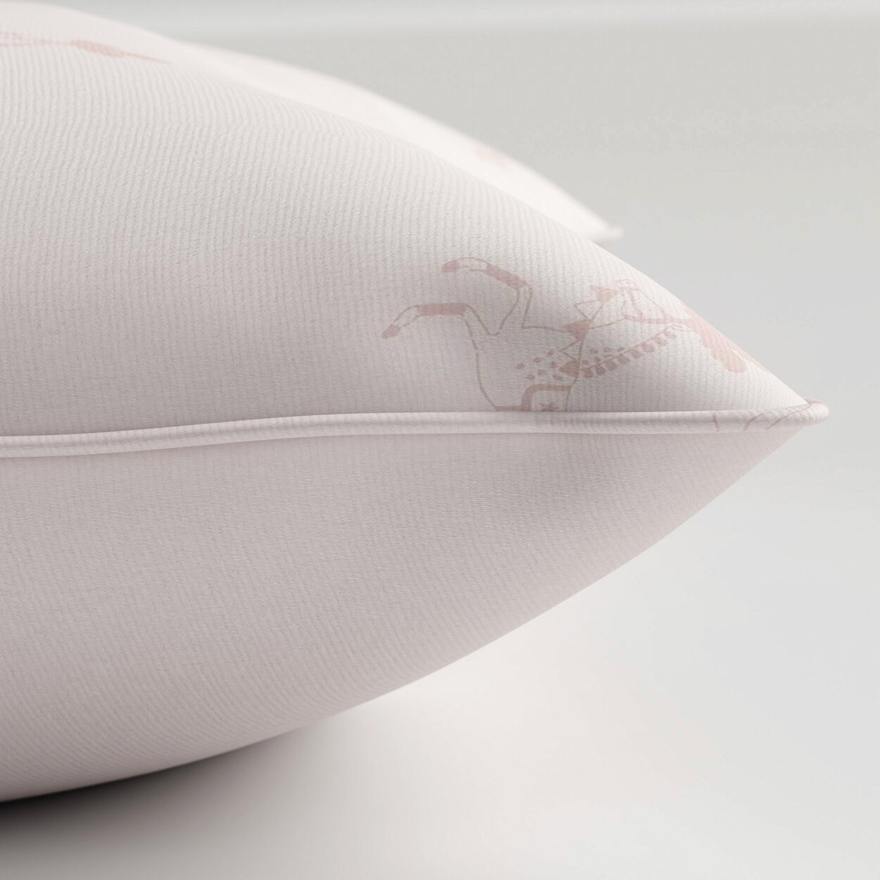 Sophie Allport Fairground Ponies Blush Cushion - Image 3