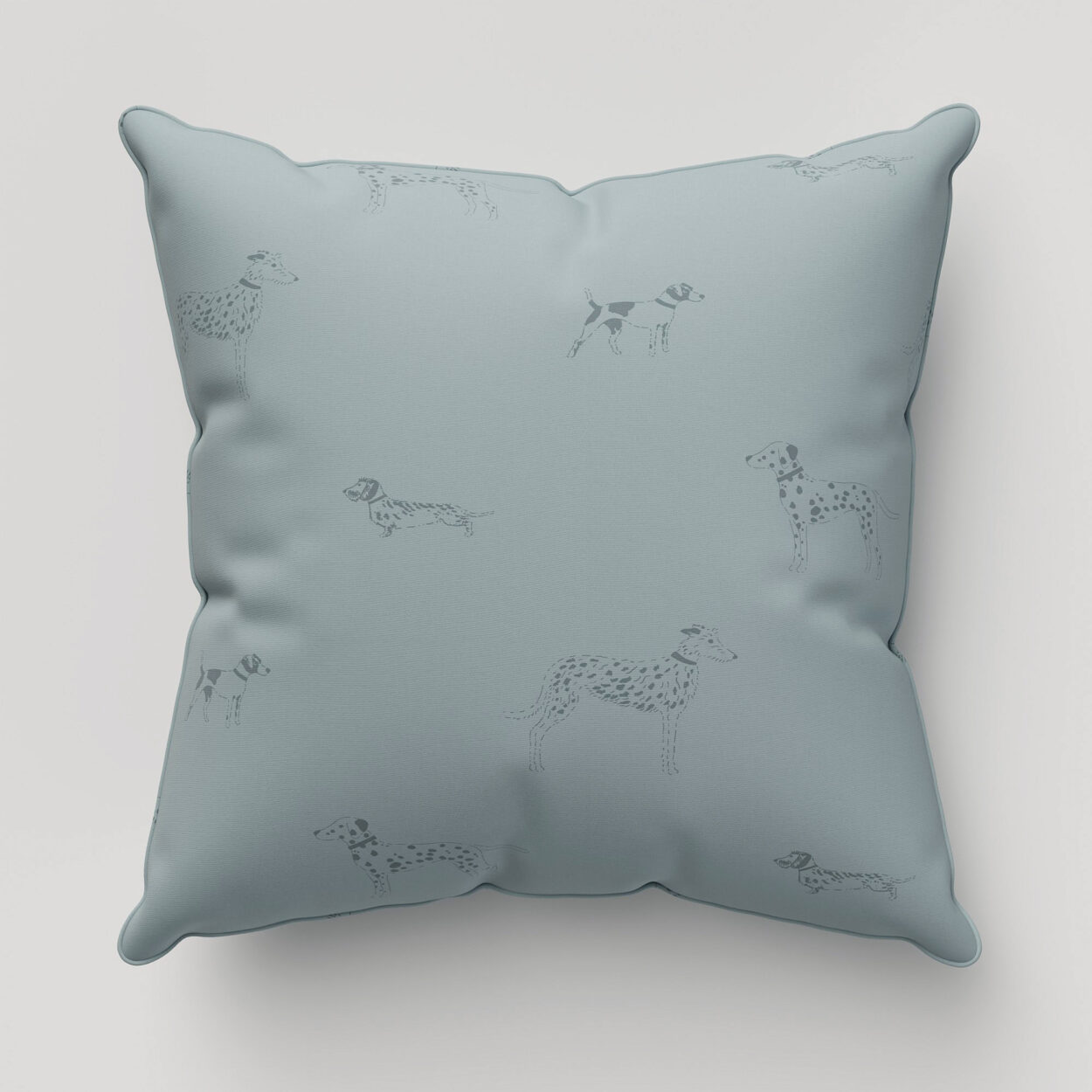 Sophie Allport Fetch Teal Cushion