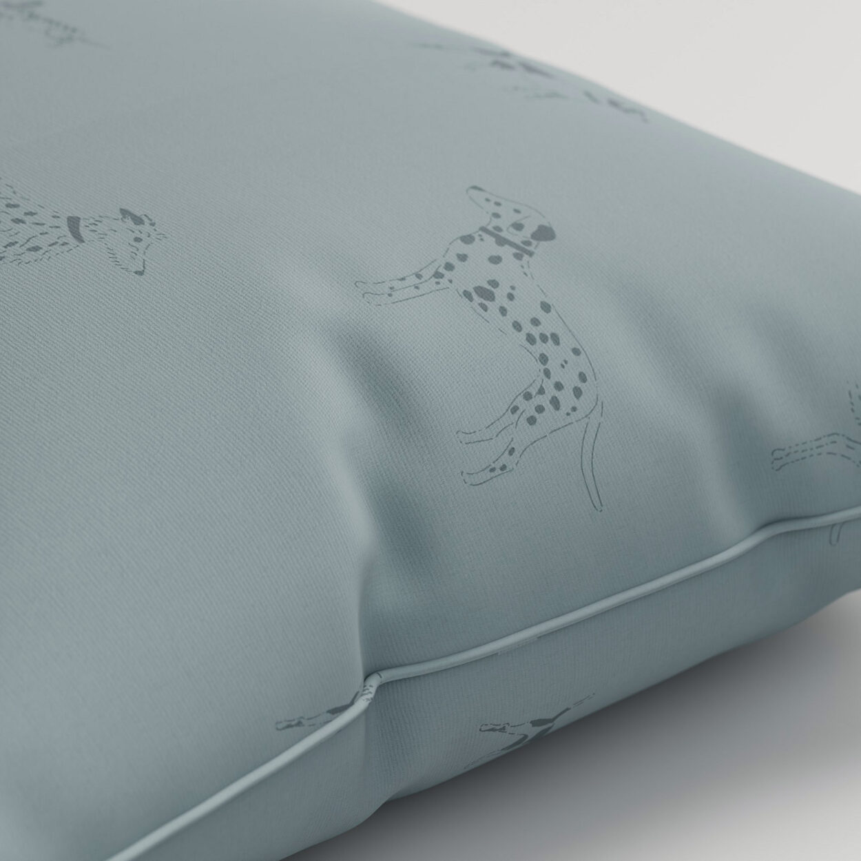 Sophie Allport Fetch Teal Cushion - Image 2