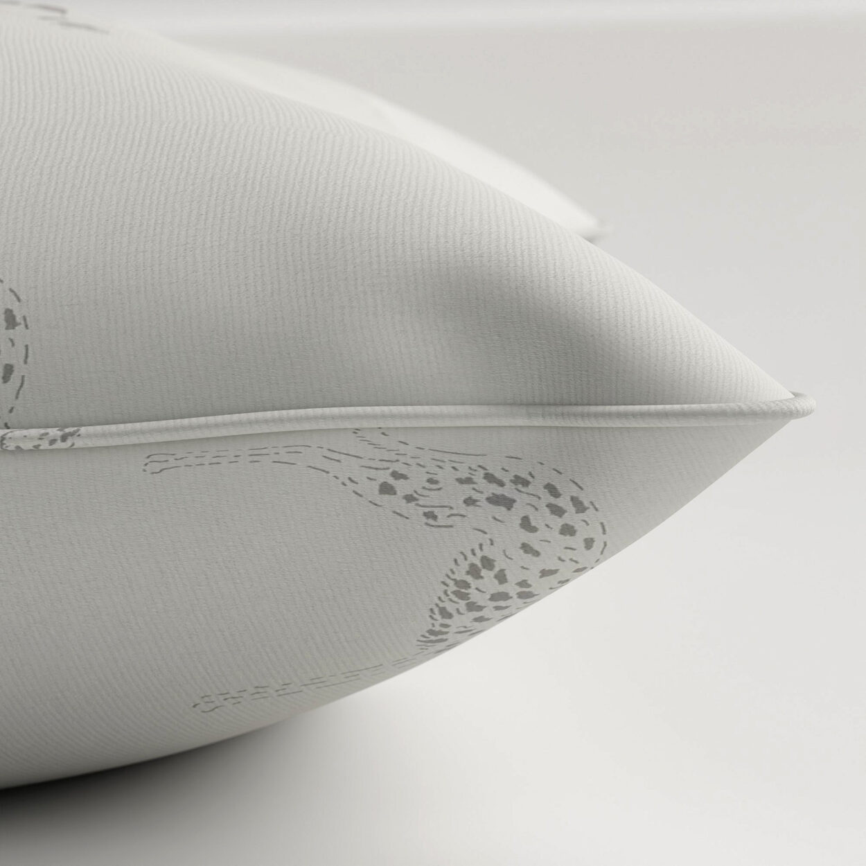 Sophie Allport Fetch Warm Grey Cushion - Image 3