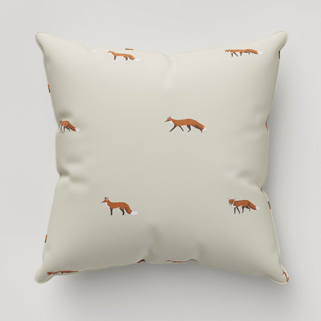 Sophie Allport Foxes Soft Linen Cushion